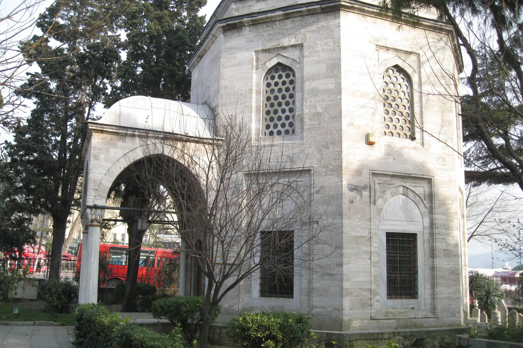 Barbaros Hayrettin Paşa Türbesi genel görünümü, Beşiktaş, İstanbul