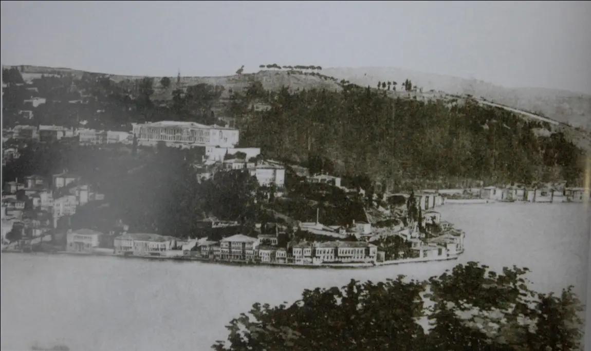 Kandilli sahilinin 1890 yılına ait tarihî görünümü